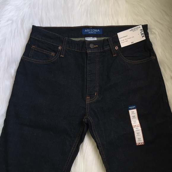 arizona flex slim straight jeans